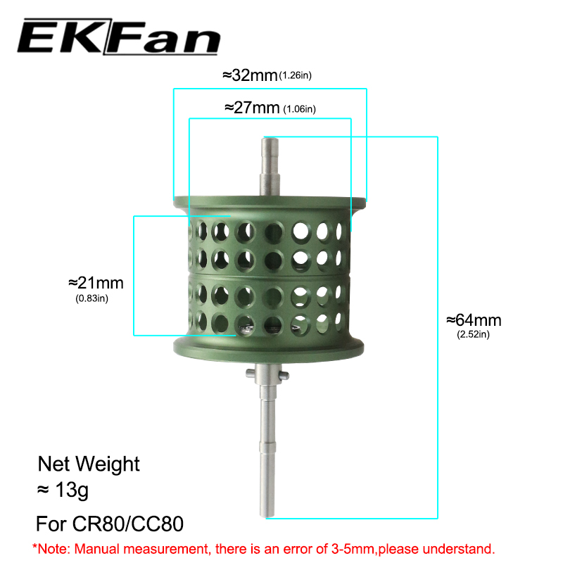 EKFan Green Micro Matter Threa - Reel Drag Knob avis et prix