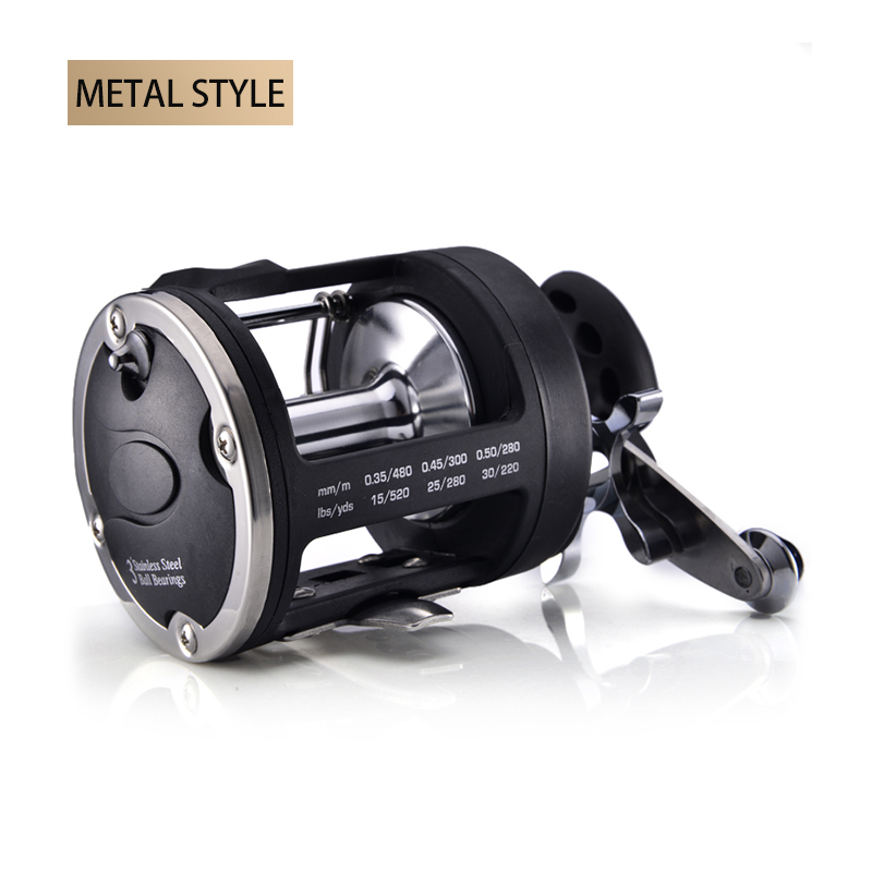 Moulinet de pêche Lizard Fishi - Trolling Reel avis et prix