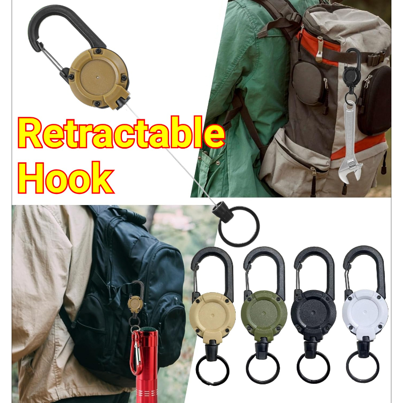 1/2/4 pièces Porte-clés et enr - Reel Bag avis et prix